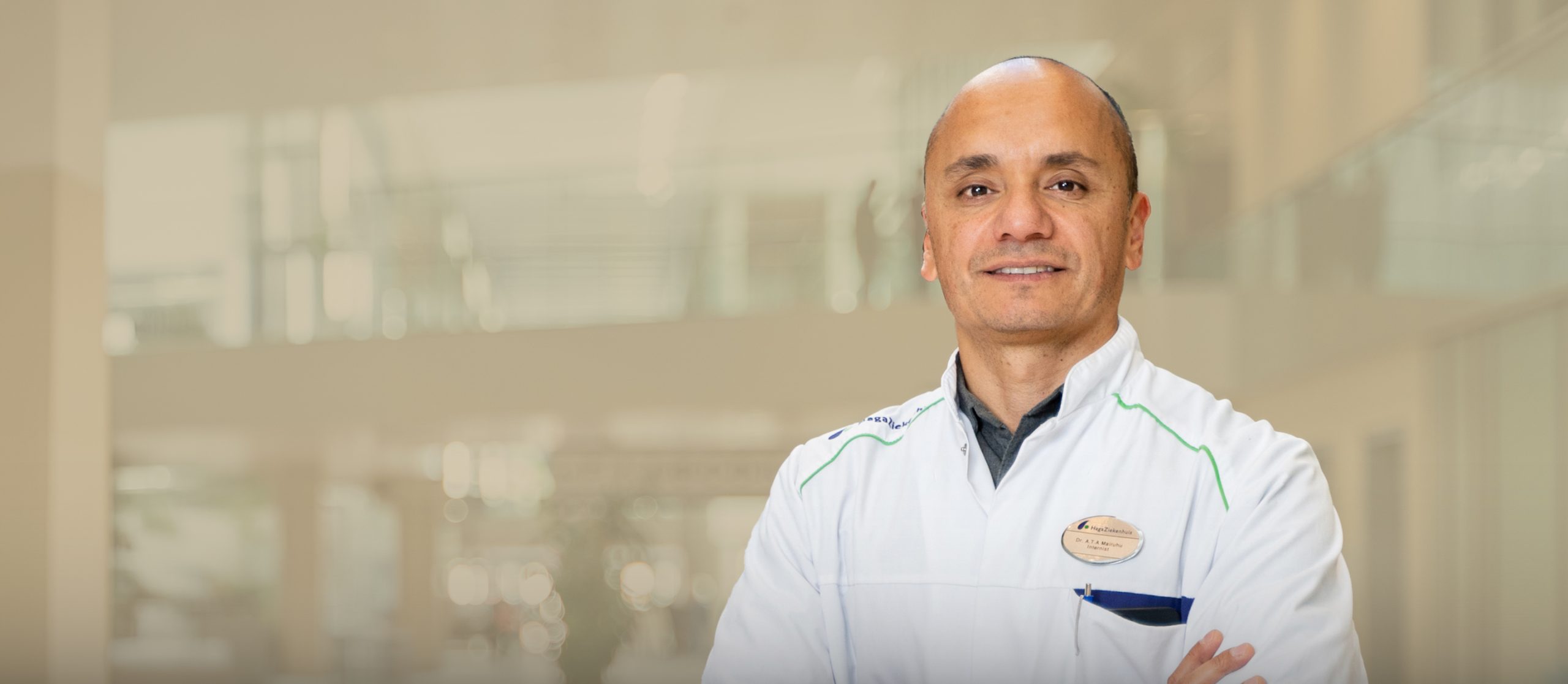 Ronne Maihuru, internist en voorzitter MSC HagaZiekenhuis